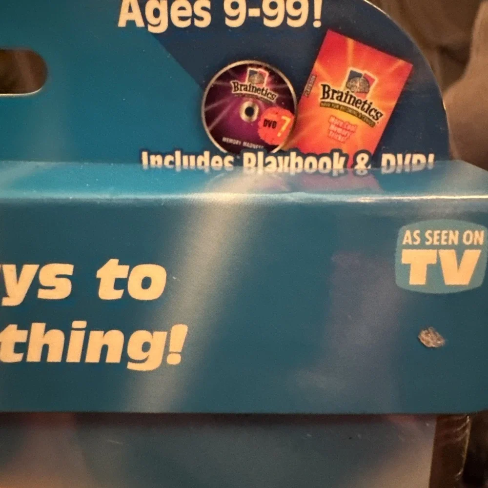 BRAINETICS Fun Genius DVD Math & More Cool Memory Tricks AGES 9-99 NIP‎
